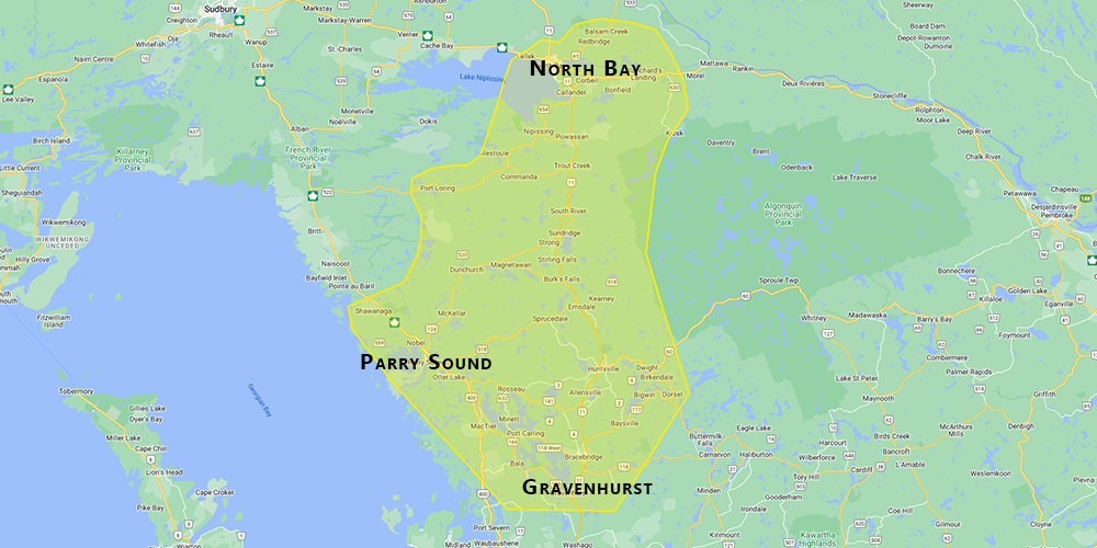 Service Area Map